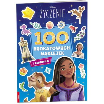 Disney Życzenie. 100 Brokatowych naklejek